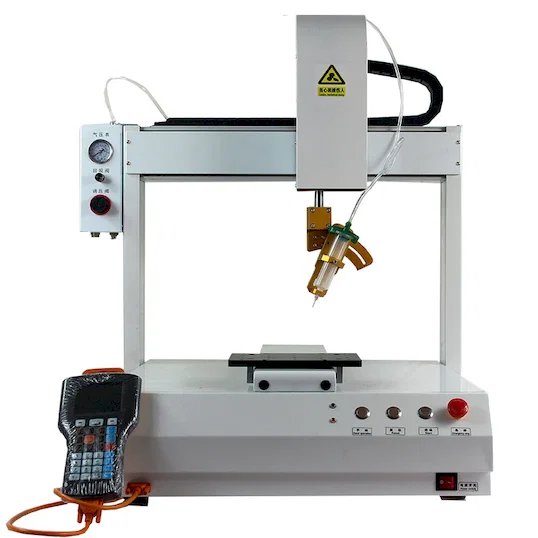 Mesin Dispenser Lem Industri WPM-334 - Robot Dispenser Lem